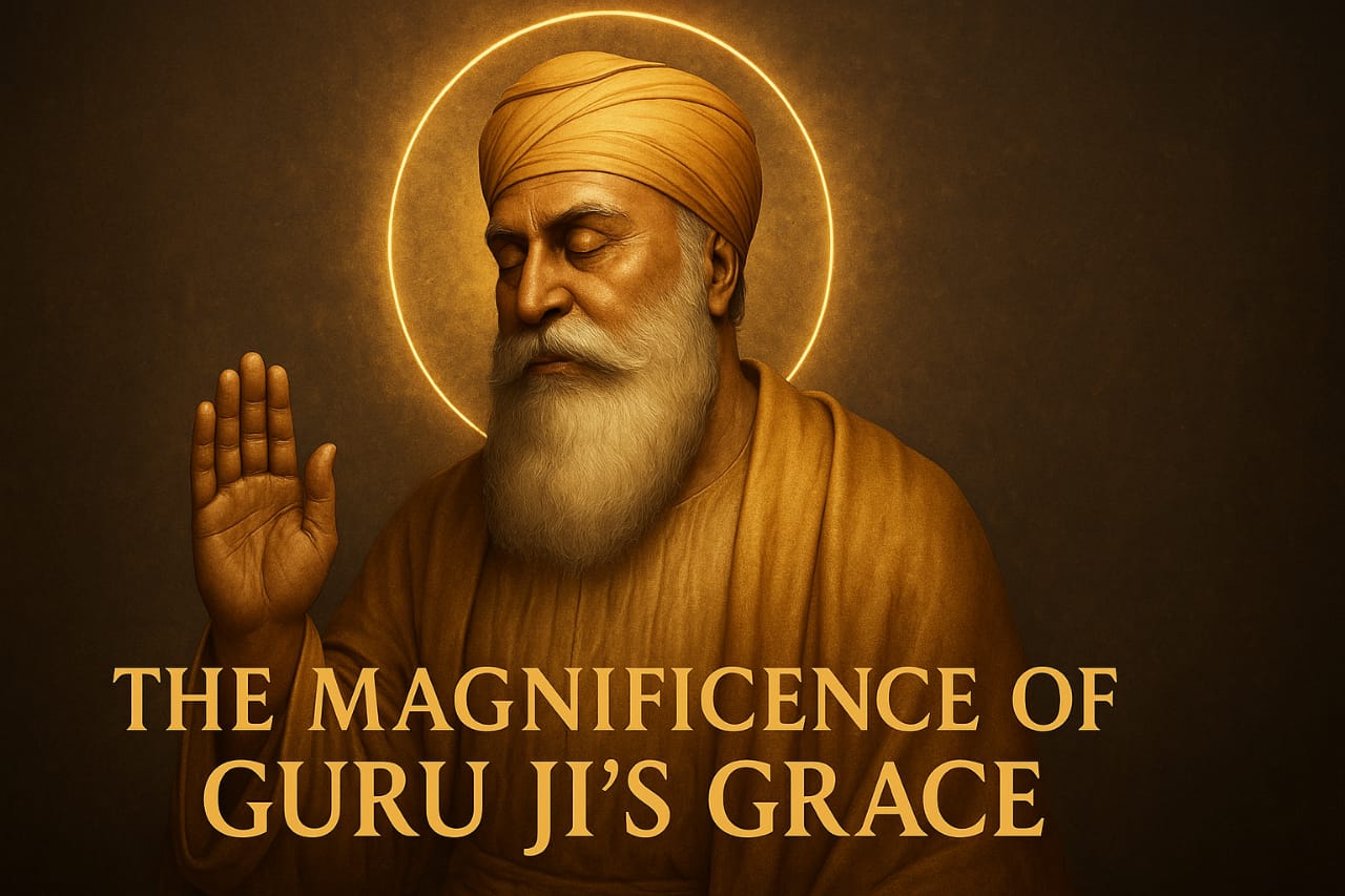 The magnificence of guru ji grace